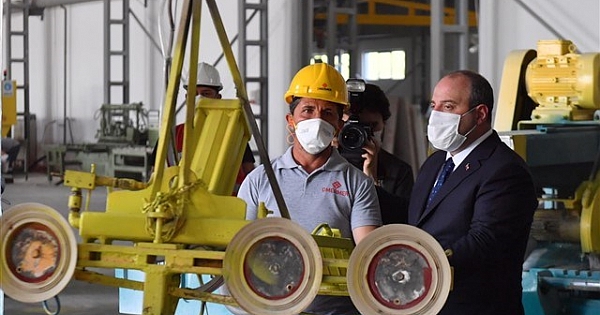 Diyarbakır'da Mermer Fabrikası Yeniden Üretime Başlıyor