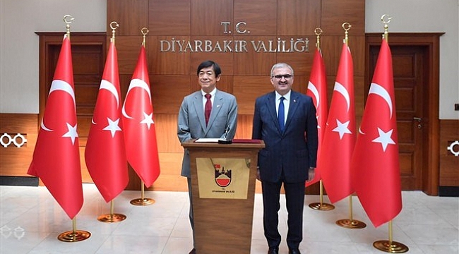 Japonya Büyükelçisi Akio Miyajima Diyarbakır'da