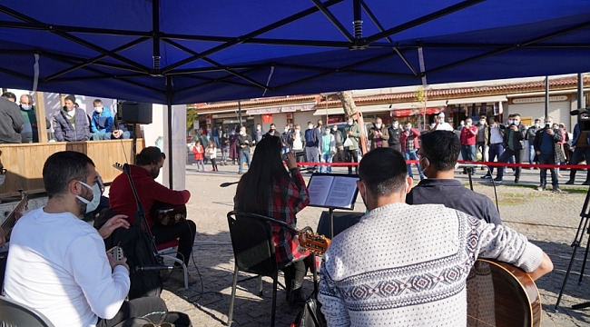 'Küçede Sanat Var' etkinliğine yoğun ilgi