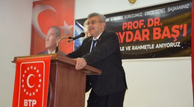 Prof. Haydar Baş, Kilis'te düzenlenen program ile anıldı