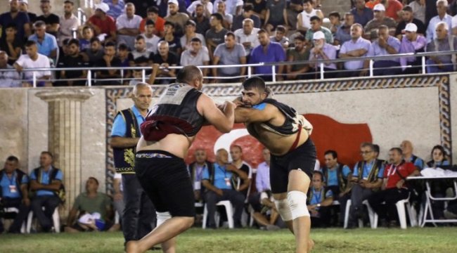 Hatay'da Aba güreşleri sona erdi