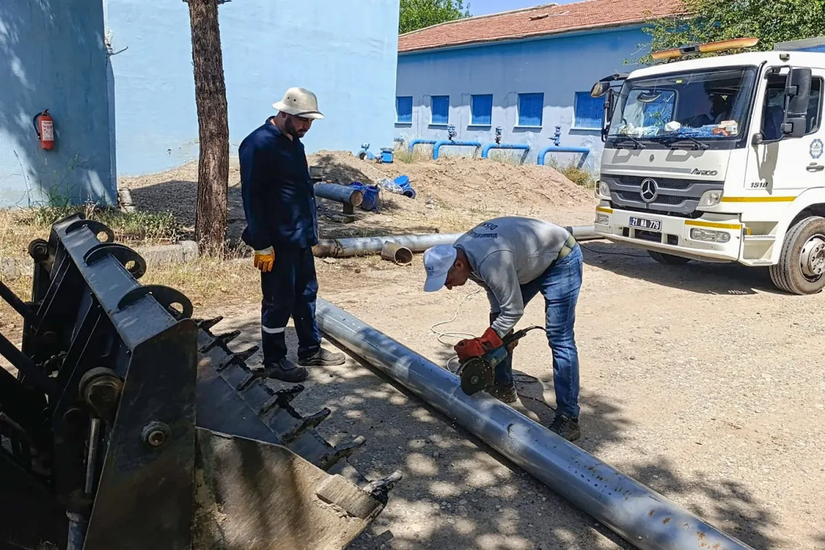 Bismil'in Su Temini DİSKİ'nin Yeni Pompa Sistemiyle Güvence Altında
