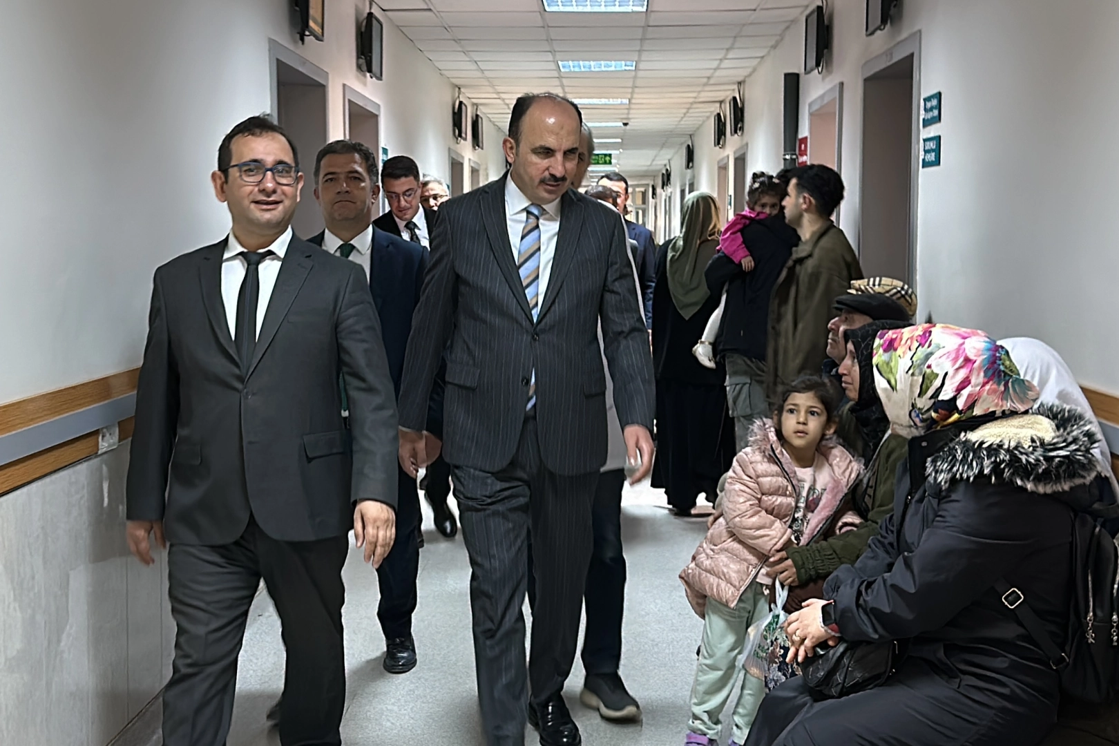 Konya'da Başkan Altay  hastaları ziyaret etti