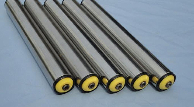 Kauçuk konveyör rulosu