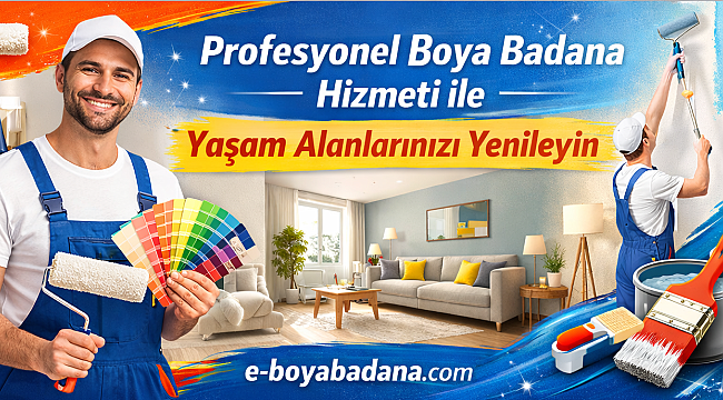 Profesyonel Boya Badana Hizmeti ile Yaşam Alanlarınızı Yenileyin